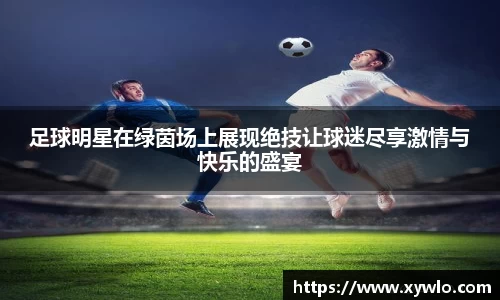 足球明星在绿茵场上展现绝技让球迷尽享激情与快乐的盛宴